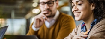 Team Analyzing Healthcare Marketing Automation Tools in HubSpot